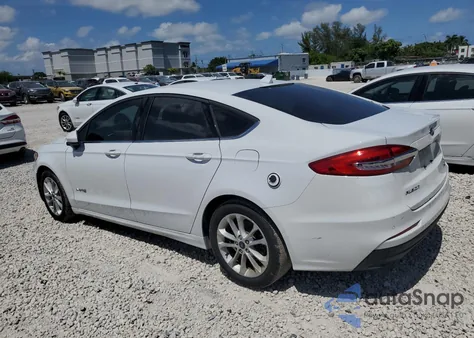 2019 Ford Fusion Se z USA, uszkodzony, nr VIN 3FA6P0LU7KR184060